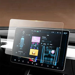 Tempered Glass Gps Navigation System Tesla Model 3 Y 2023-2025 15.4 Inch