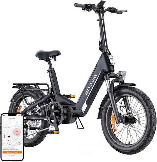 Engwe L20 3.0 Pro 20 Zoll Schwarz Klapp Elektrofahrrad Stadt