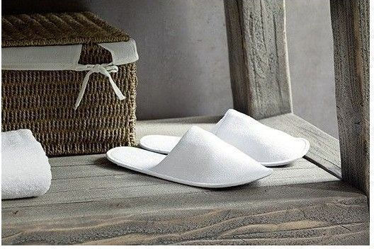 Closed Type Hotel Disposable Slippers Anesis Terry 2mm