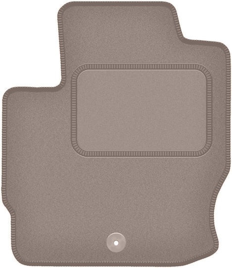 Velours Auto Fußmatte Mitsubishi Colt Vii Hb Ohne Luftaustritte 2008-2012 Beiges