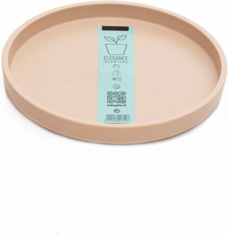 Micplast Plastic Pot Plate Beige 29x29cm 11.22.04.20