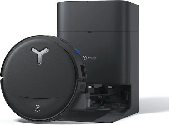 Ecovacs Deebot T80S Omni Σκούπα Ρομπότ με Χαρτογράφηση Laser & Απορρόφηση 24800Pa Μαύρη