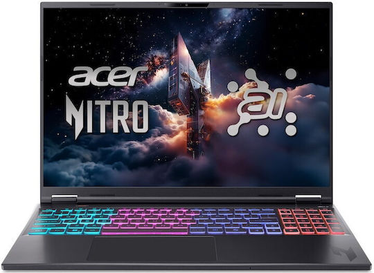 Acer Nitro 16 AI AN16S-61 -R7LG 16" IPS FHD+ 180Hz (Ryzen AI 300 Series-9 365/32GB/1TB SSD/GeForce RTX 5060/No OS) (International English Keyboard)