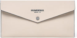 Humerpaul Hu112 Leder Beigetui für Visitenkarten