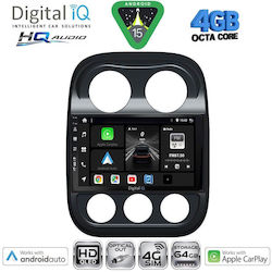 Digital IQ Ηχοσύστημα για Jeep Compass / Patriot 2007-2016 με Bluetooth, USB & GPS