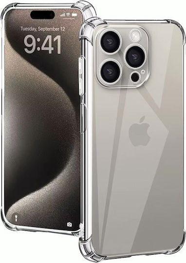 Air Defender Silicone Transparent Back Cover (Moto E20)