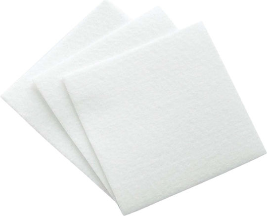 2uul Pack 100 Basic Microfiber Wipes Clo1 10x10 Cm Anti-dust White