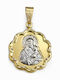 Ioannis Kosmima Pendant Kids Charm with Virgin Mary in 9K Gold AFP-924736Y