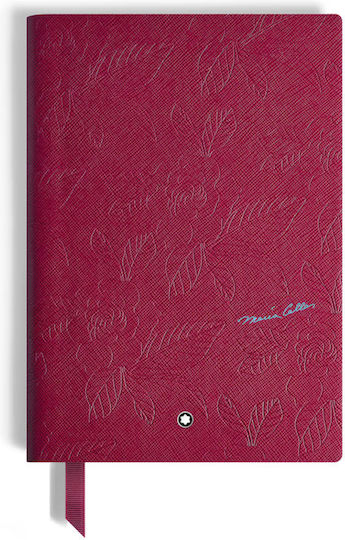 MontBlanc Maria Callas Notizbuch A5 Silber Personalisierung