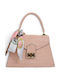 Leather Women's Shoulder Bag Gold