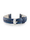 Pacific Pacific Tragbare Bänder Leder Marineblaue (W83)