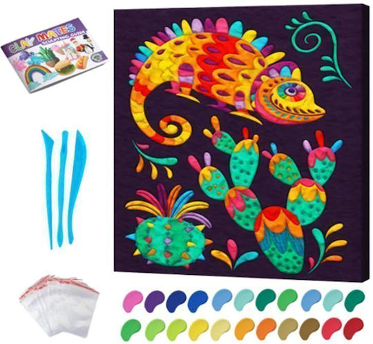Splat Planet Colouring Set Wooden 30x30cm