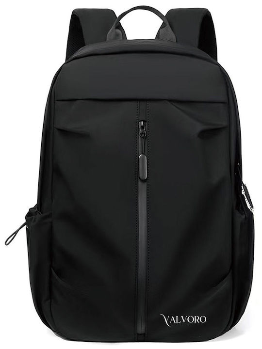 Valvoro Backpack Αδιάβροχο Μαύρο