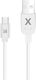 Maxlife USB 2.0 Cable USB-C male - USB-A Λευκό 1.5m