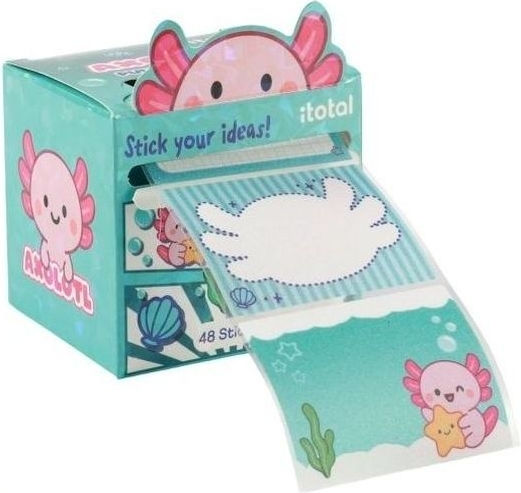 I-Total Axolotl Ετικέτες Τετραδίων 6x4.5cm 48τμχ