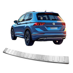 Rear Tailgate Trim Strip Stainless Steel Chrome Volkswagen Tiguan 2015-2023
