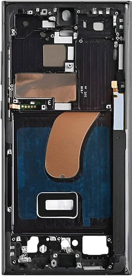 Clappio Replacement Central Chassis Samsung Galaxy S23 Ultra Grey