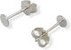 Silver 925 Earring Backs Clasp Butterflies 4mm 2pcs