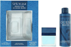 Set Guess Seductive Homme Blue Eau De Toilette Men 50 Ml + Seductive Homme Blue Deodorant Spray Men 226 Ml Set Guess Seductive Homme Blue Eau De Toilette Men 50 Ml + Seductive Homme Blue Deodorant Spray Men 226 Ml