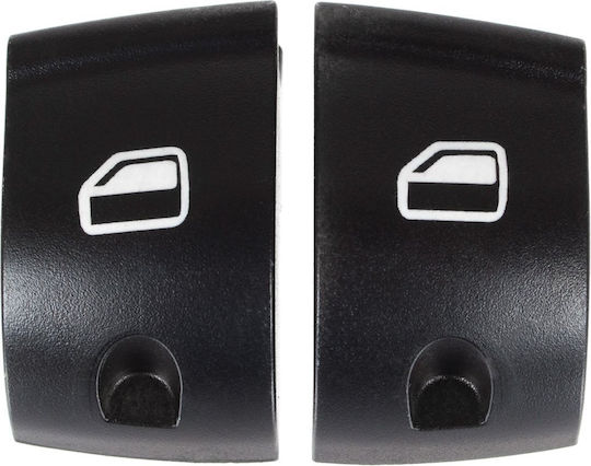 Audi A4 00-07 Capace Buton Comutator Geam Panou Stânga Set 2 Bucăți