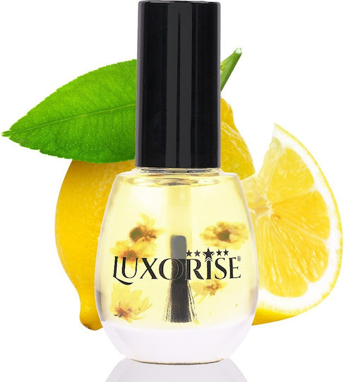 Cuticle Oil Brush Lemon Luxorise 15 Ml