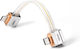 Ddhifi Tc19ll L-Оформен Кабел Usb-C Към Usb-C Otg От Чисто Сребро Флагмански Hifi Цифров Сигнален Кабел 8.5см