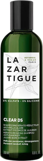Lazartigue Clear Ds Sampon Tratament Par Kerato-Reductor Scalp Uscat Mătreață 200 Ml