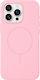 Husă Soft Touch Magline Magnetică 1,5mm Mobicase Iphone 17 Pro Max Max Roz