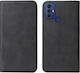 Tel1 Tcl 306 305 30 Se 30 E Husa Tip Book Cu Închidere Magnetică Neagră
