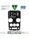 Digital IQ Car Audio System for Jeep Wrangler 2006-2011 Bluetooth USB WiFi GPS Apple CarPlay Android Auto with 9" Touch Screen
