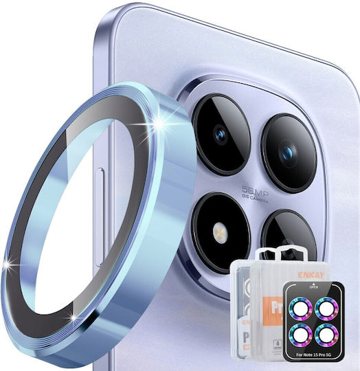 Enkay Camera Protection Tempered Glass Light Blue for Xiaomi Redmi Note 15 Pro Plus 5g Poco M8 Pro 5g