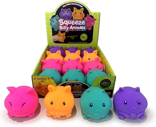 Puckator Stress Squishy Mehrfarbig (Verschiedene Designs/Sortiment von Designs) 1St