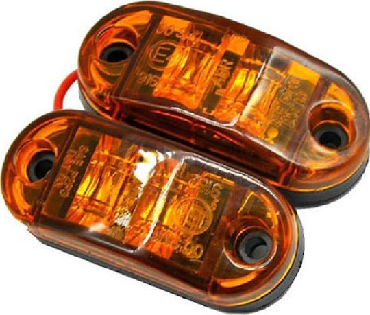Set Trailer Lights LED Waterproof with Screws 2 Pieces
