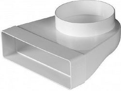Adaptor Colțar Rotund Φ150 204x60