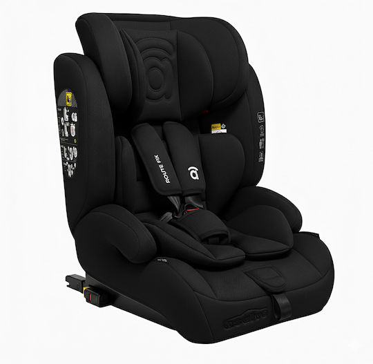 Asalvo Route Fix Car Seat i-Size with Isofix Black 9-36 kg