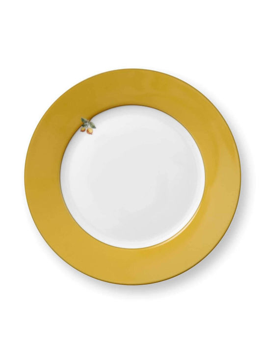 PiP Studio Lily & Lotus Multicolour Porcelain Dessert Plate 21cm