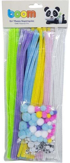 Boom Σετ Υλικων Χειροτεχνιας Mix Pastel Mtcr-diyst27