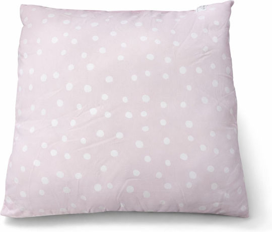 Детска Декоративна Възглавница Sweet Dots Розова 38x38см
