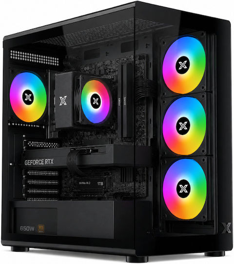 Vengeance Gamer's Choice Velocity-V8 Gaming Desktop PC (Ryzen 7-5700X/16GB DDR4/512GB SSD/GeForce RTX 5060/No OS)