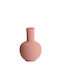 Light & Living Decorative Pink Ceramic Vase H40cm