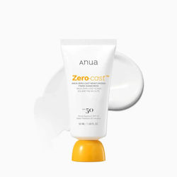 Anua Zero-Cast Waterproof Face Sunscreen SPF50 50ml