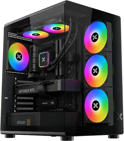 Vengeance Gamer's Choice Lodge-V8 Gaming Desktop PC (Ryzen 7-7700/32GB DDR5/1.0TB SSD/Radeon RX 9070 XT/No OS)