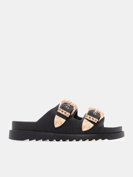 Luigi Damen Flatforms Schwarze