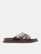 Women's Flat Sandals Flatforms Brown