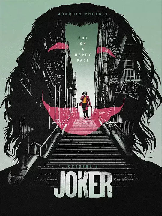 Poster Joker Joaquin Phoenix Mv028 40cm X 50cm