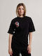 Γυναικείο Oversized T-shirt Black