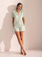 Sofiaman Sofiaman Sommer Damen Schlafanzug Set Grün Cameron