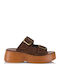 Leather Women's Anatomic Brown Sandals