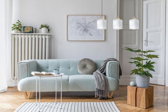 Light Home Κρεμαστό Φωτιστικό Μαύρο με Ντουί E27