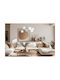Light Home Ceiling Pendant Light Gold with E14 Socket